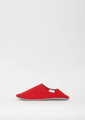 Abe Canvas Home Shoes - Red