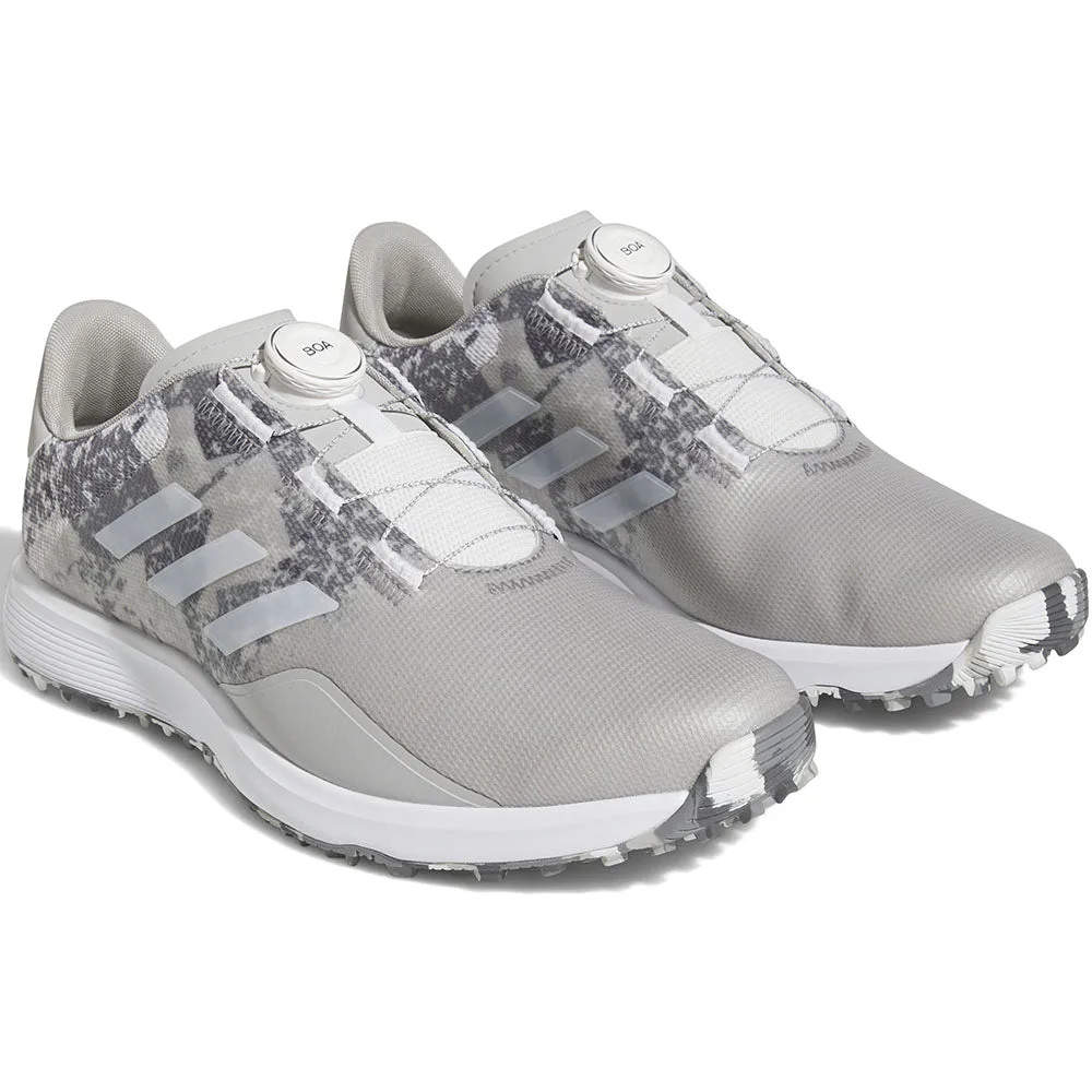 adidas S2G BOA 23 Spikeless Waterproof Shoes - Grey Two/FTWR White/Sand Strata