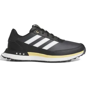 adidas S2G Leather '24 Spikeless Waterproof Shoes - Core Black/Ftwr White/Oat