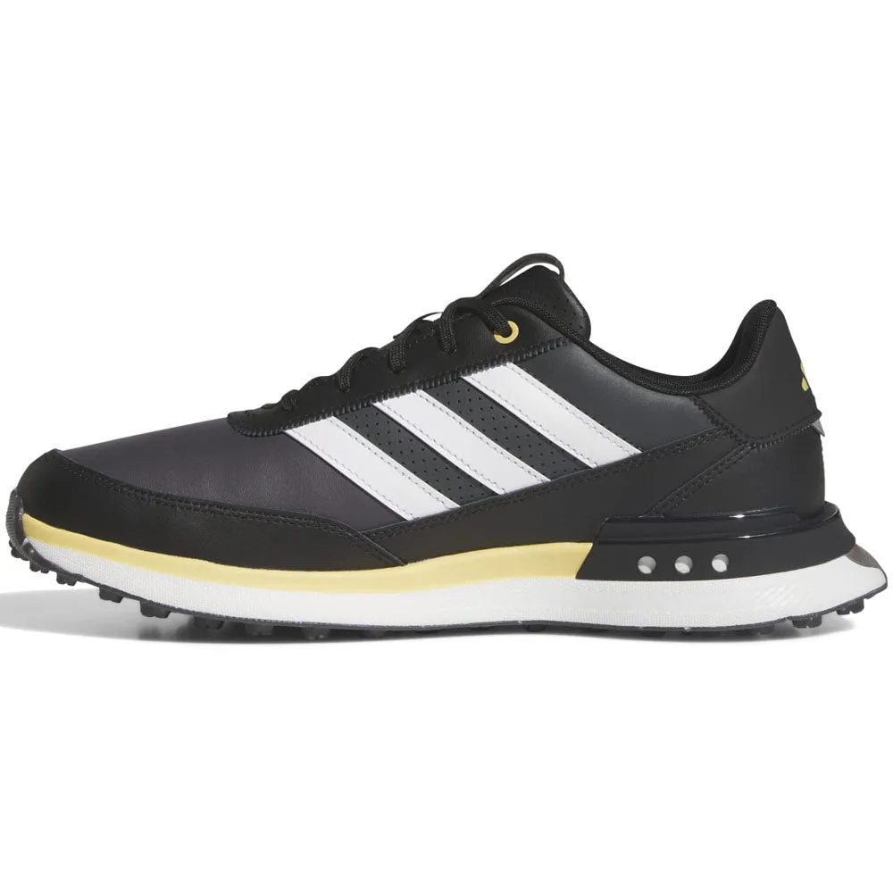 adidas S2G Leather '24 Spikeless Waterproof Shoes - Core Black/Ftwr White/Oat