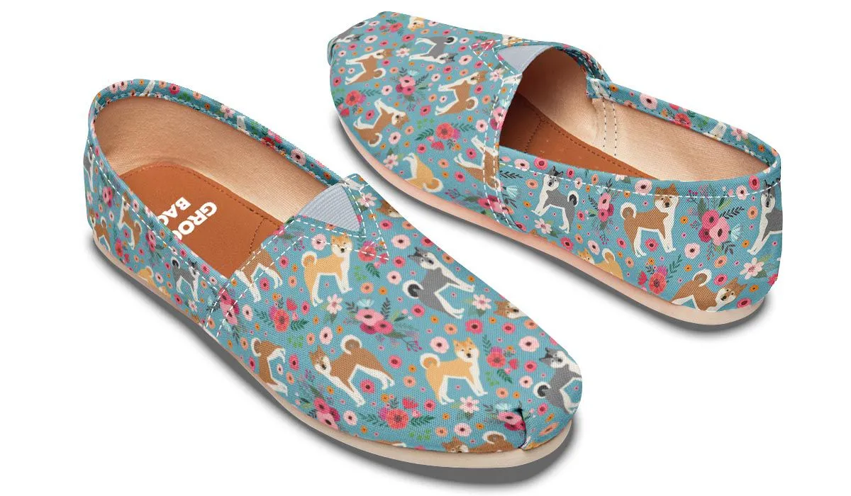 Akita Flower Casual Shoes