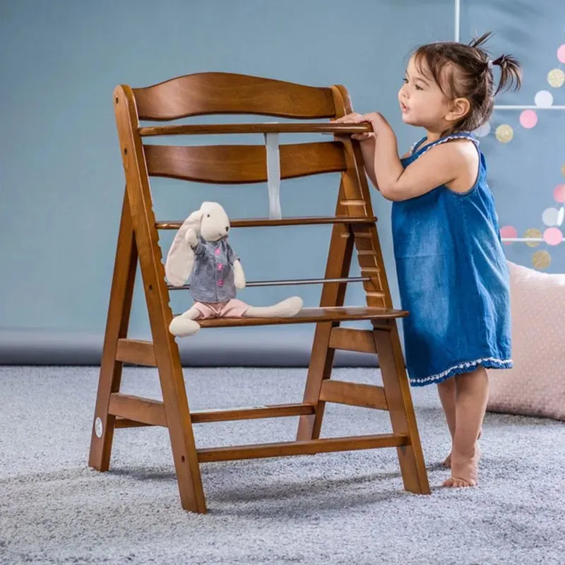 Alpha  Highchair Walnut