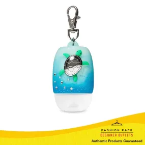 Bath & Body Works Blue Silver Sea Turtle Pocketbac Holder