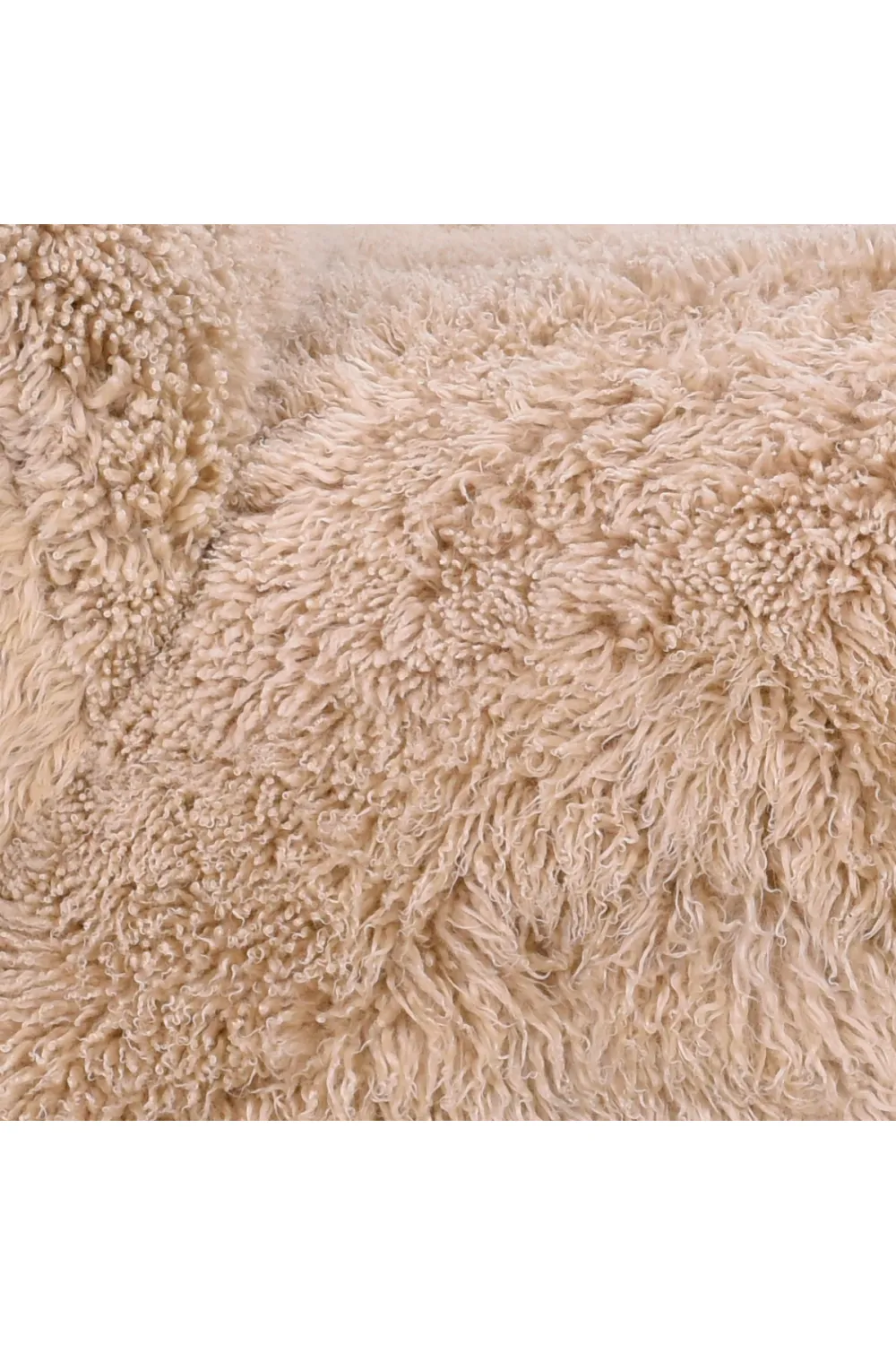 Beige Sheepskin Lounge Chair | Andrew Martin Shaggy