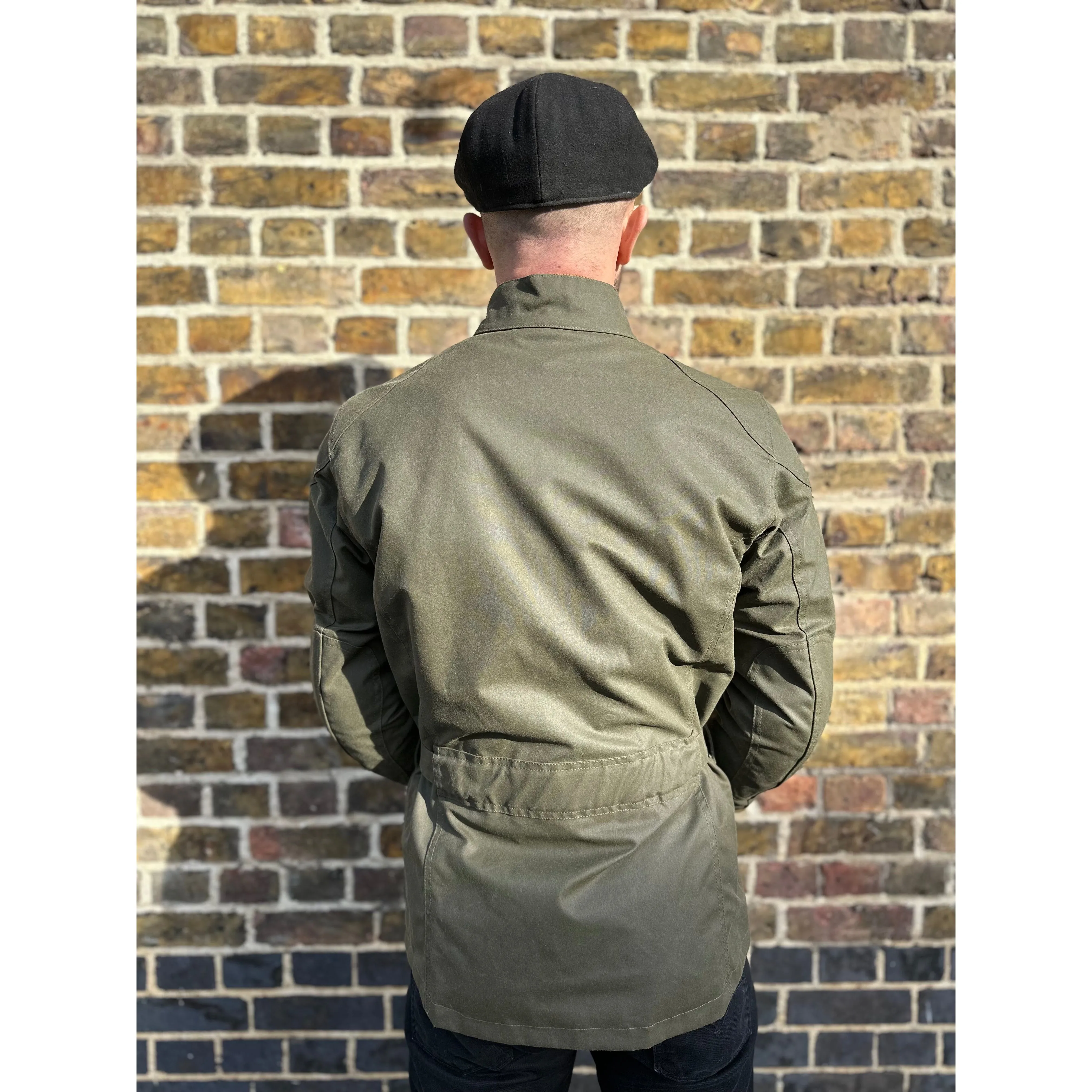 Belstaff - Crosby Forest Motorcycle Waxed Cotton Green - Jacket