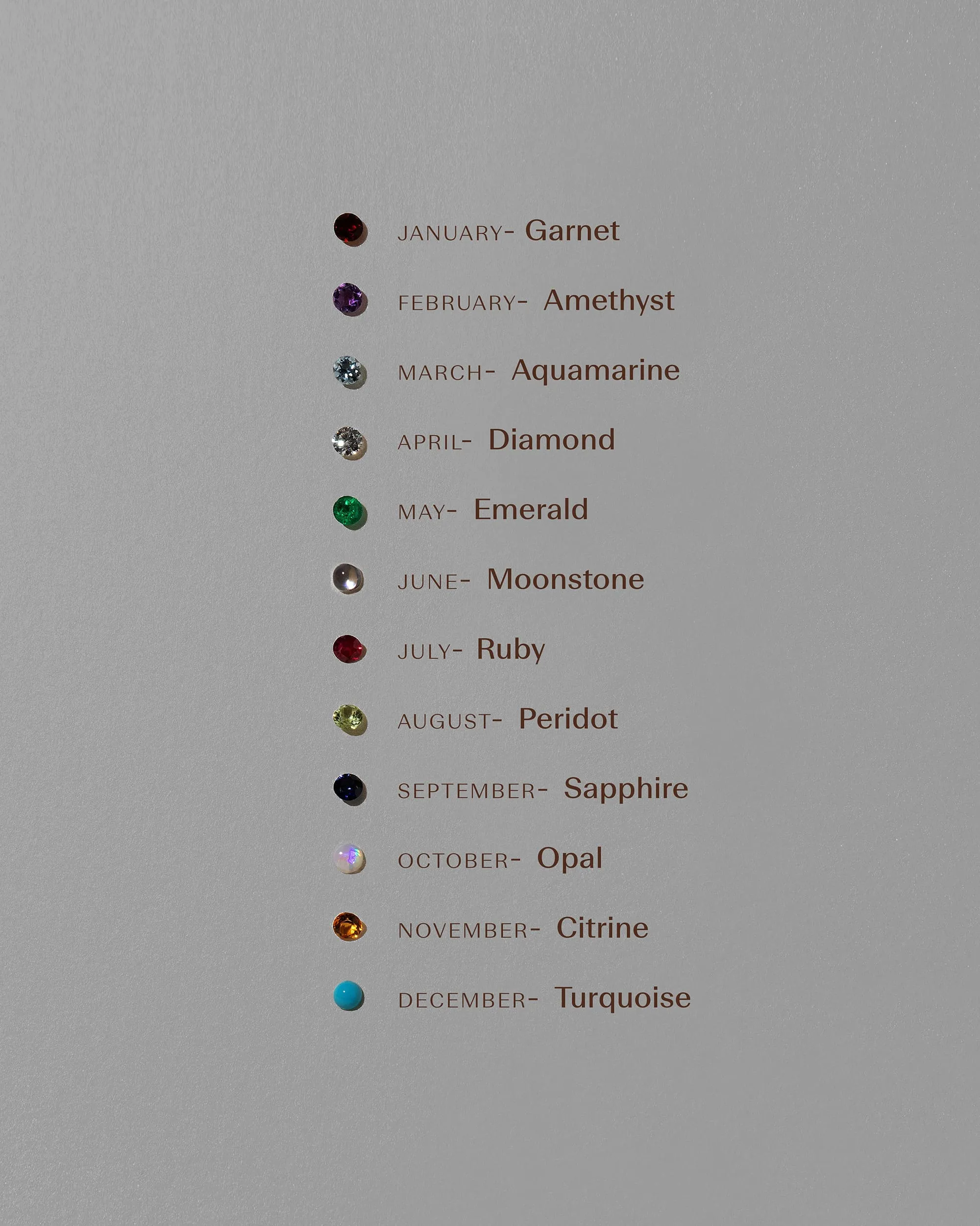 Birthstone Level Charm