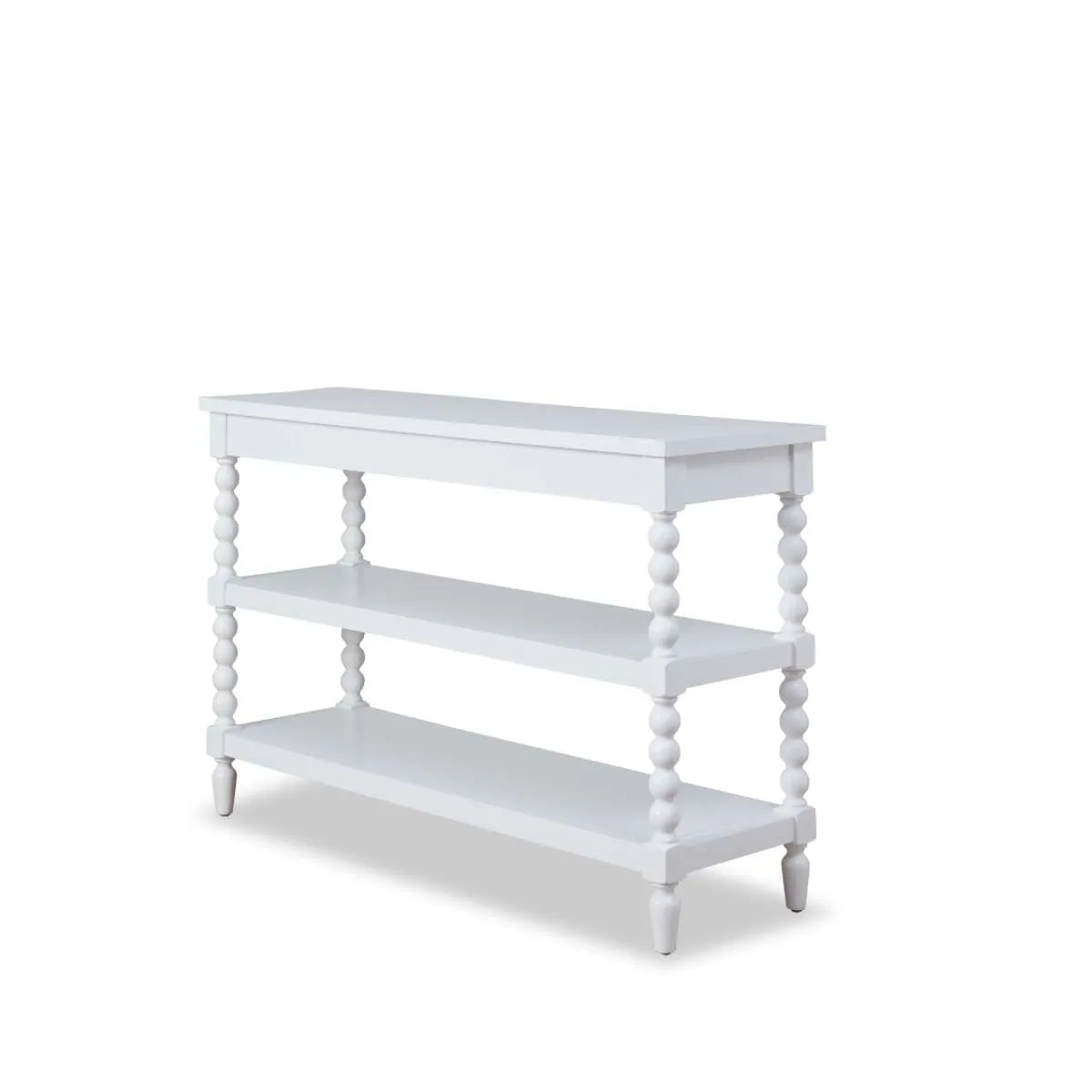 Bobbin Console Table - White