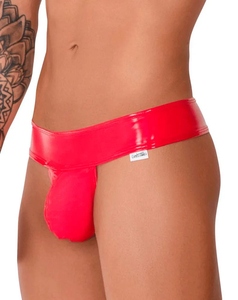 Candyman 99742 Gloss Thongs Red