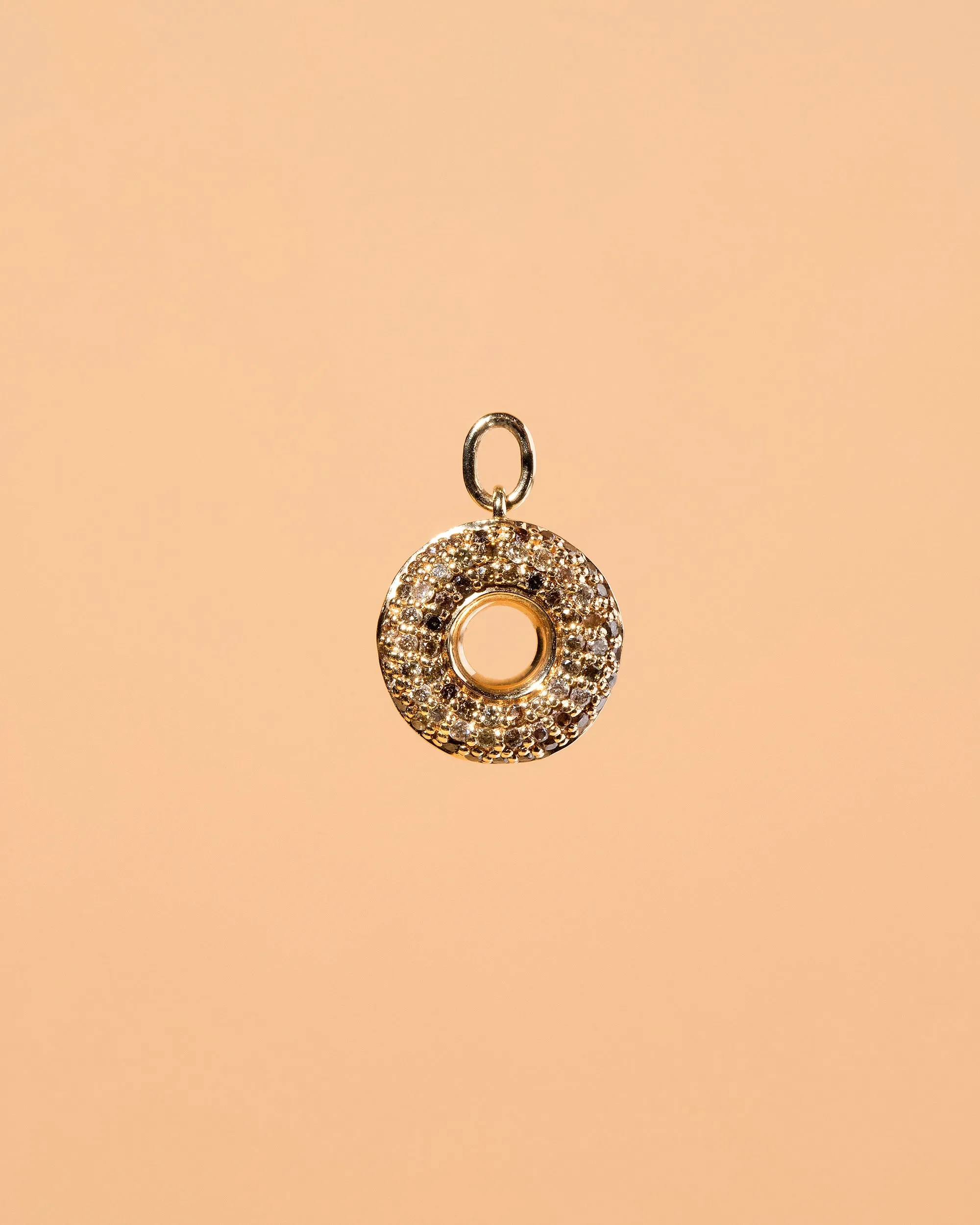 Chocolate Donut Charm