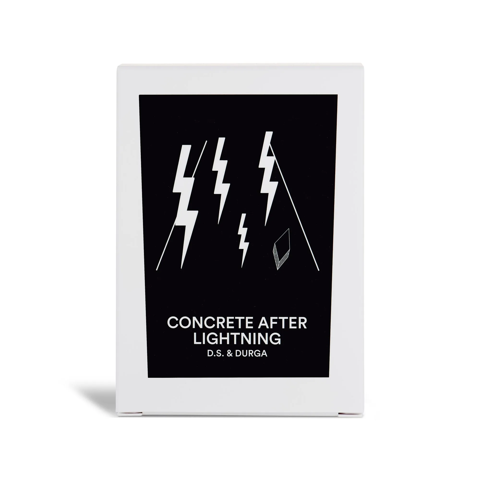 Concrete After Lightning Candle