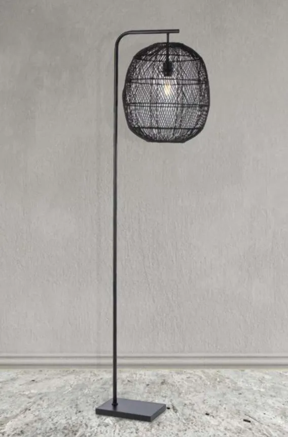 Cottesloe Rattan Floor Lamp