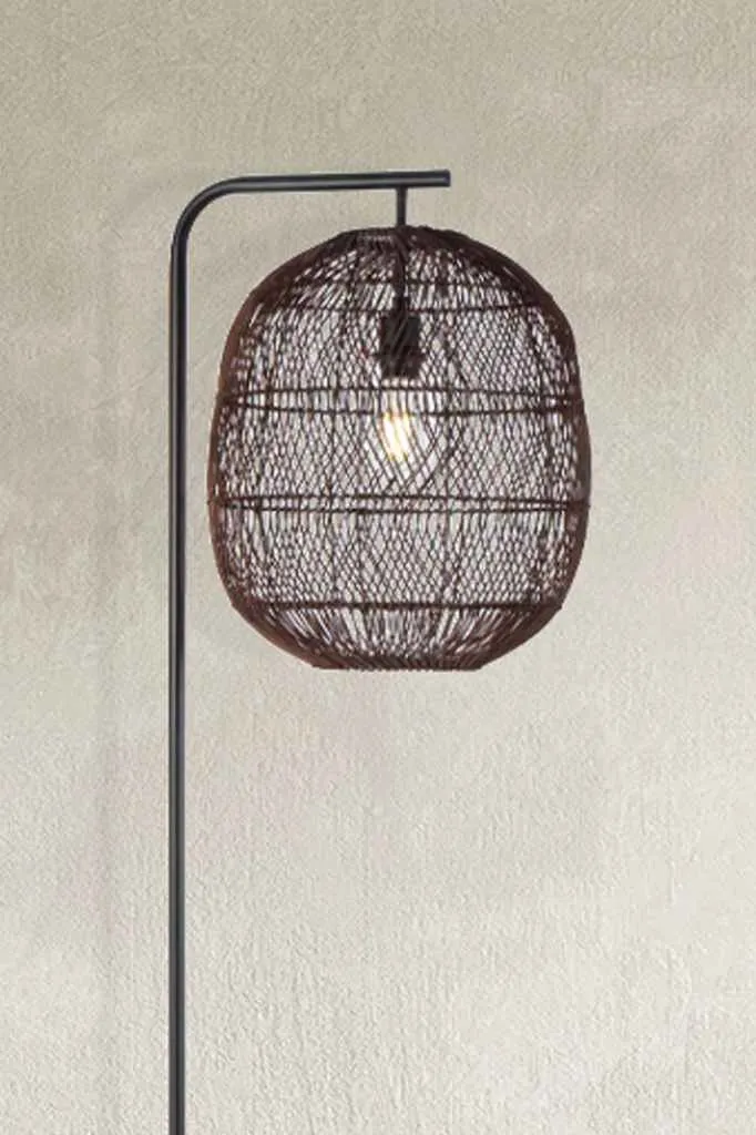 Cottesloe Rattan Floor Lamp