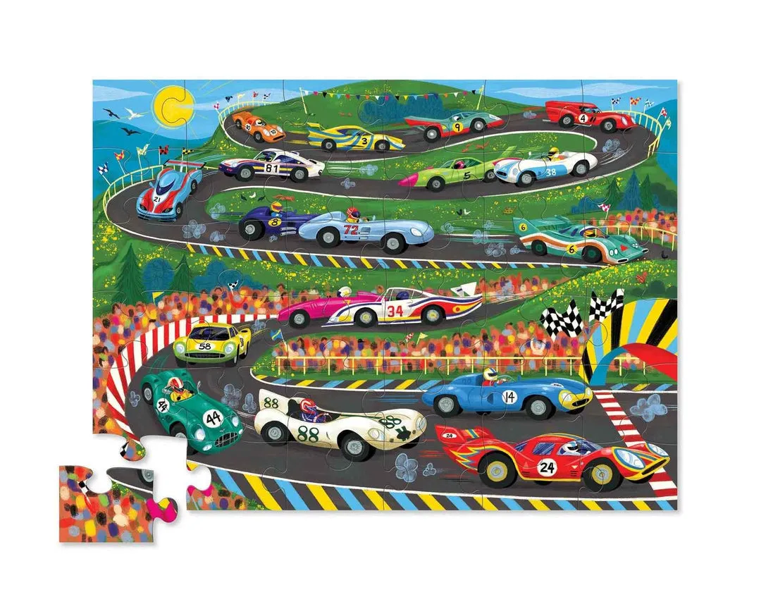 Crocodile Creek - Puzzle 36pcs - Race Day