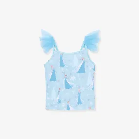 Disney Frozen Elsa Ruffled Tulle Cami