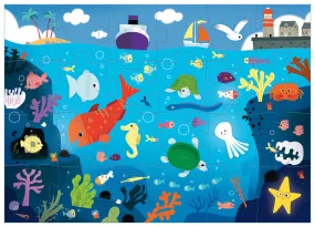 Djeco - Puzzle Giant 32pcs - Under the Sea