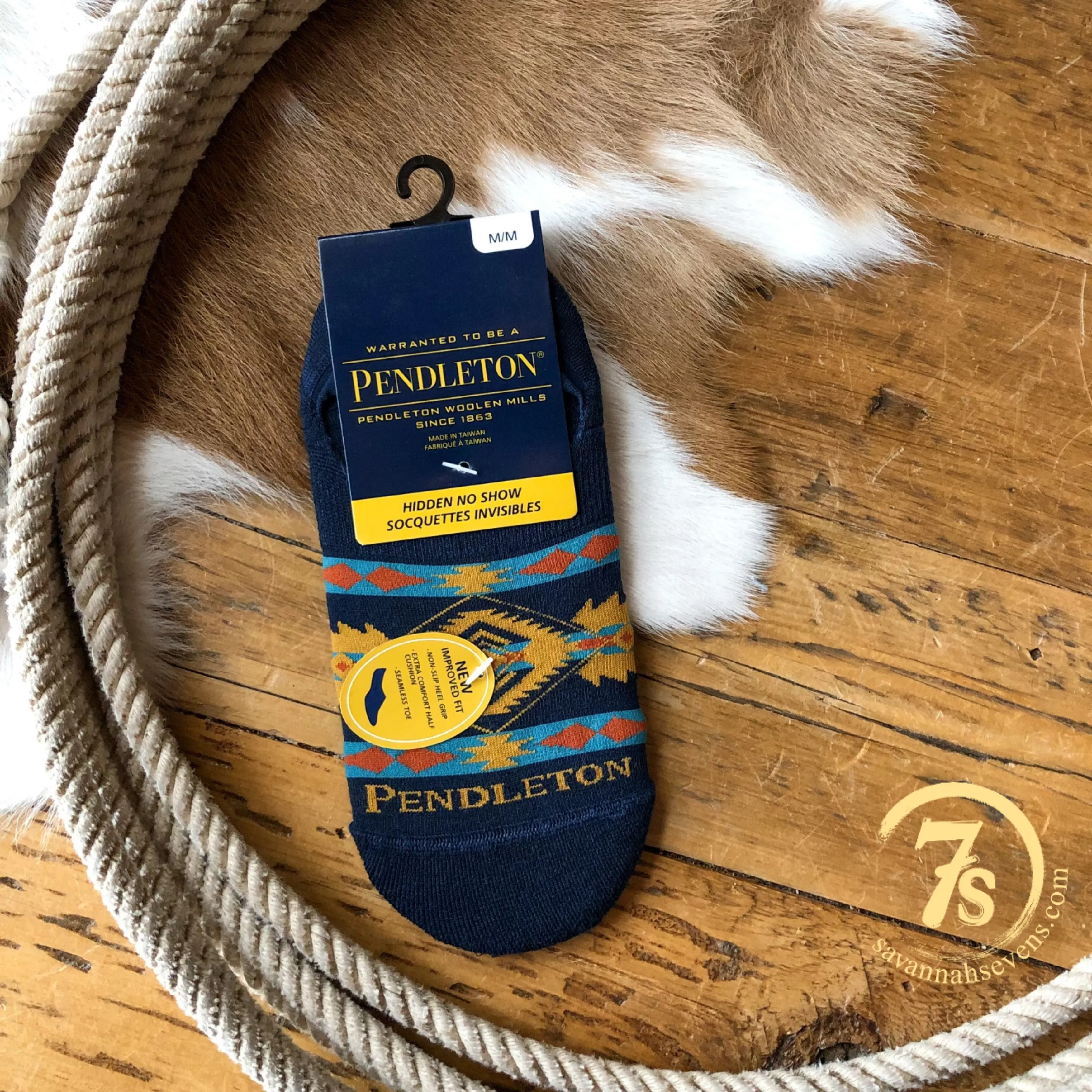 Eagle Pendleton No Show Sock