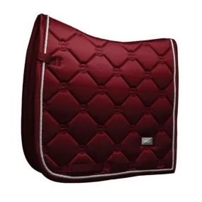 Equestrian Stockholm Dressage Saddle Pad Bordeaux