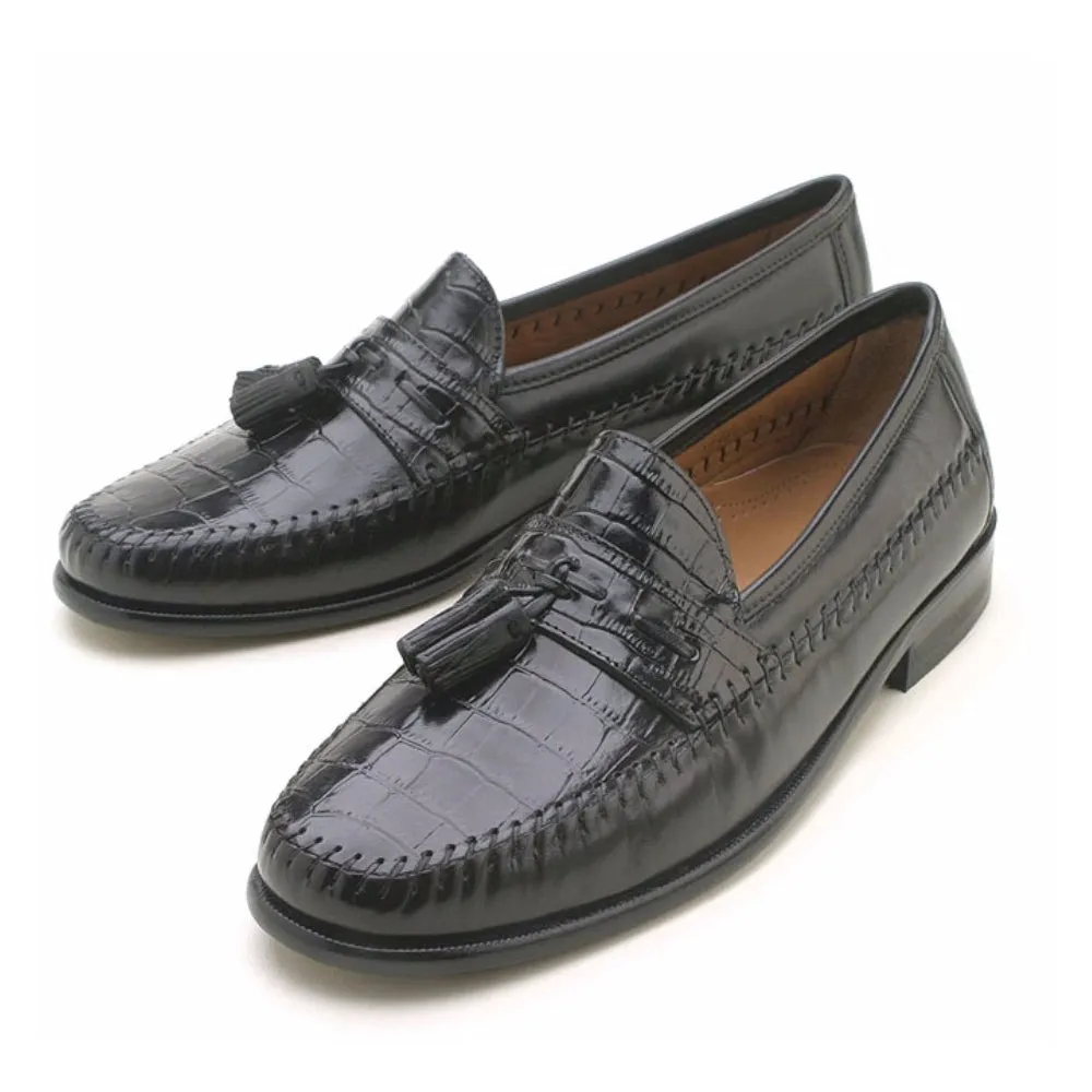 Florsheim Pisa Black Tasseled Loafer