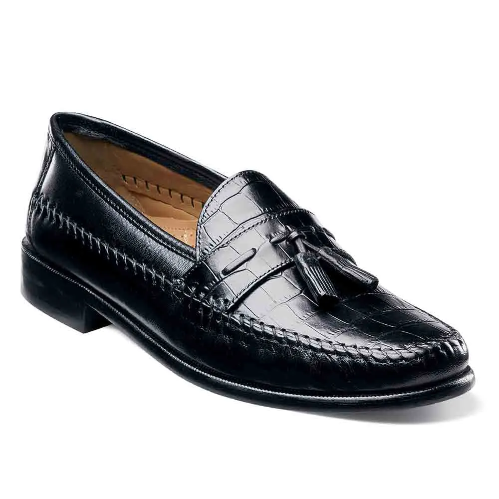 Florsheim Pisa Black Tasseled Loafer