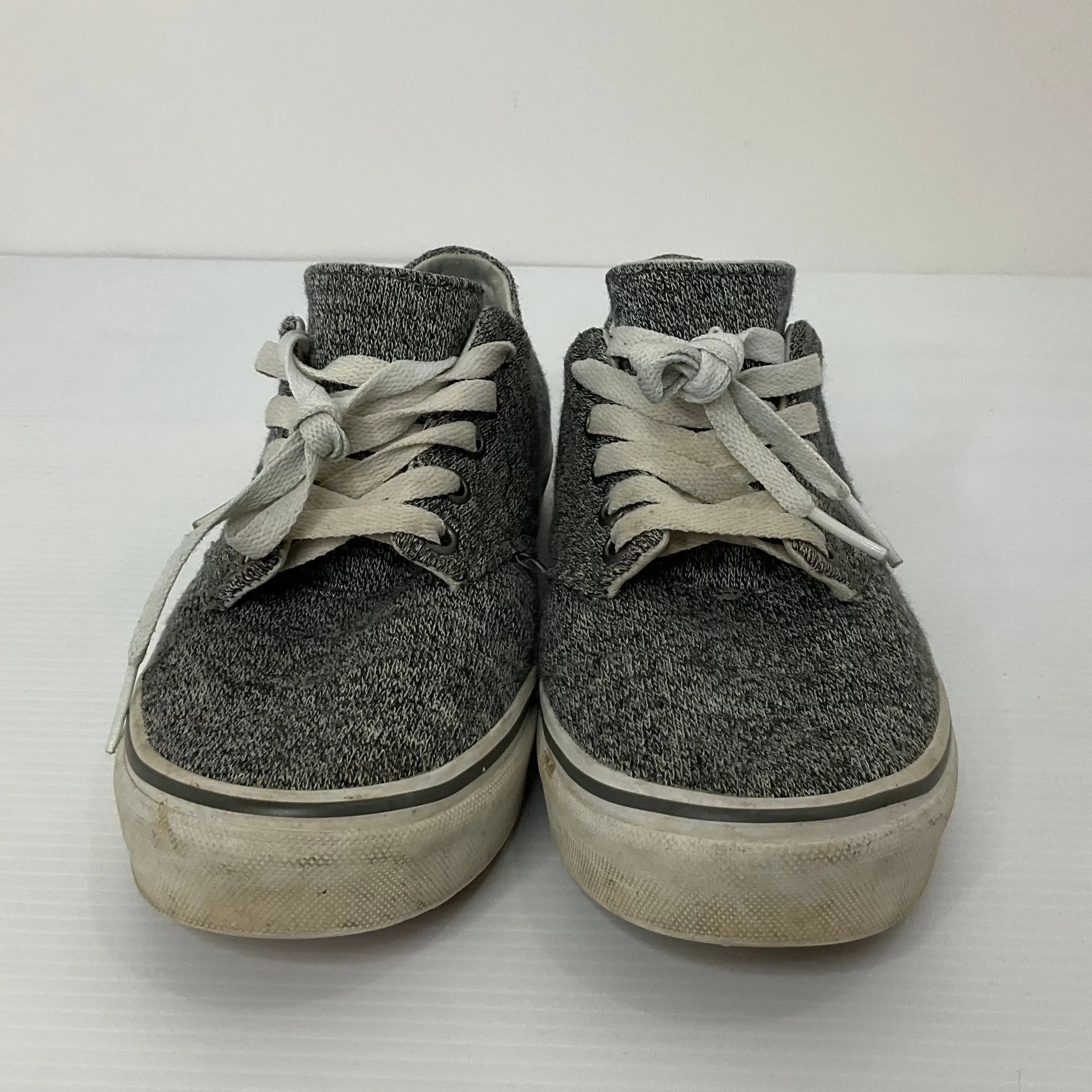 Grey Shoes Sneakers Vans, Size 8.5