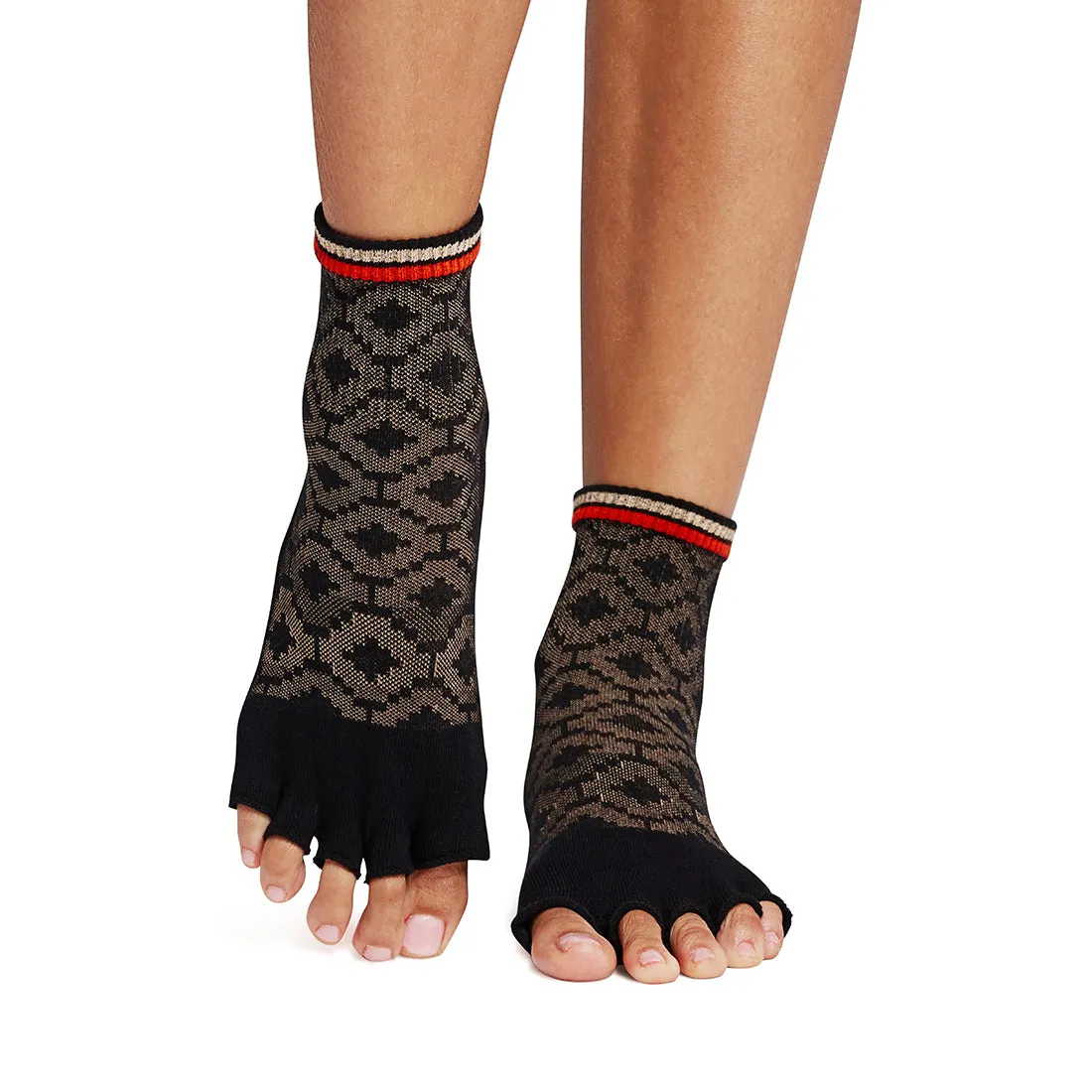 Half Toe Melody Grip Socks