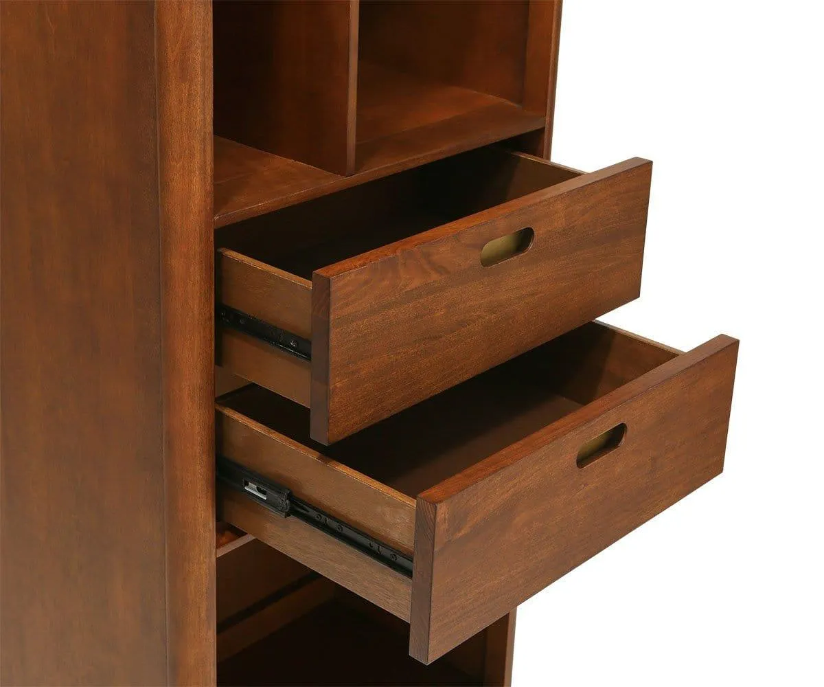 Holfred Narrow Bookcase