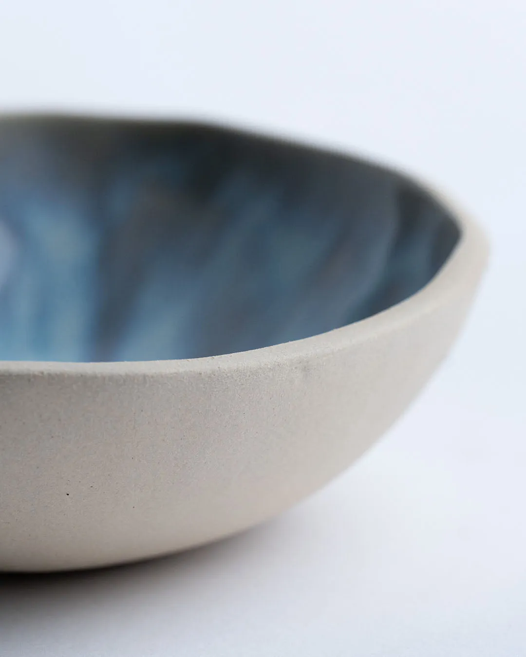 Iridescent Oval Irregular Bowl