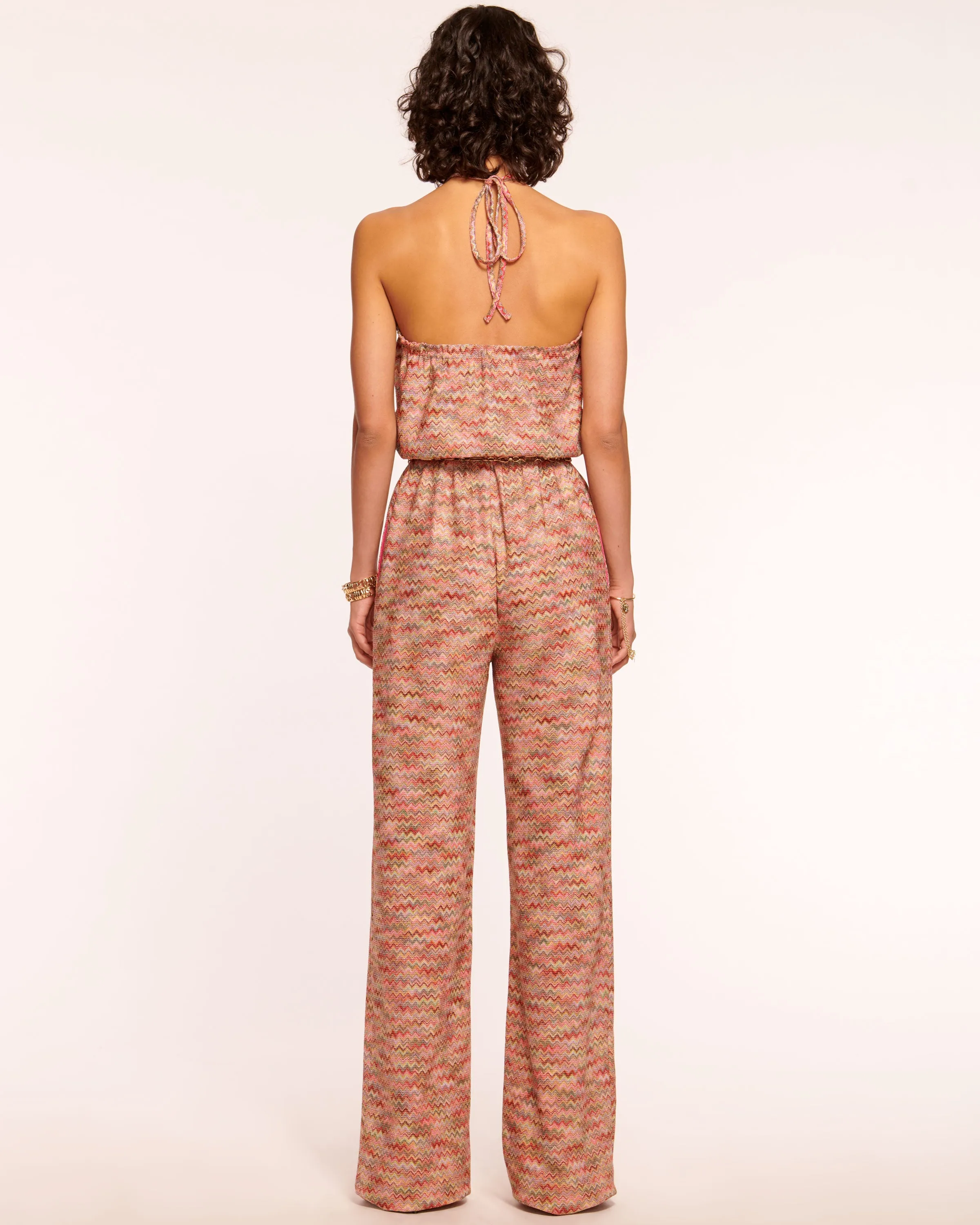 Iva Knit Halter Jumpsuit