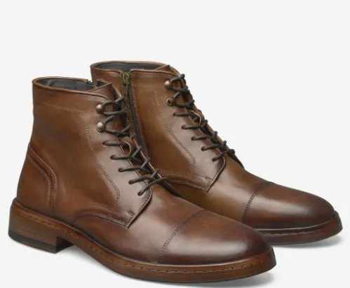 Johnston & Murphy - Cap Toe Zip Boot