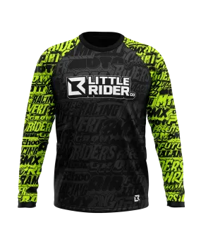 Little Rider Co 'Limey' Jersey - INSPIRE Series Long or Short Sleeve