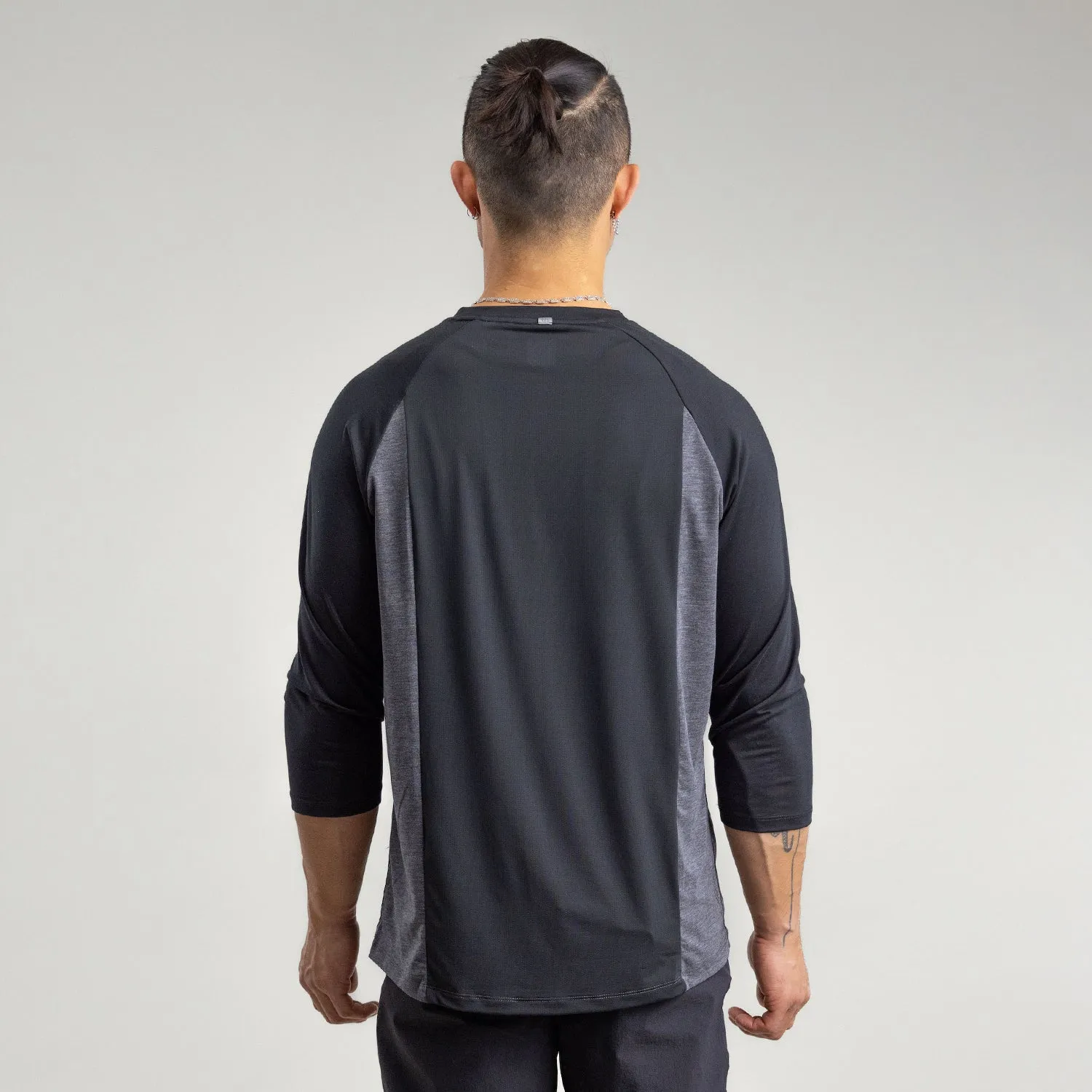 Lomond Capsize 3/4 Jersey - Men's CHARCOAL/BLACK