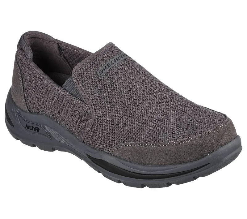 Men's Wide Fit Skechers Motley Ratel 204509 Arch Fit Trainers