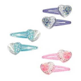 Mermaid Heart Hair Clip