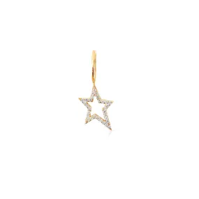 MINI DIAMOND BOWIE STAR CHARM