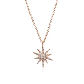 SMALL SUNBURST NECKLACE