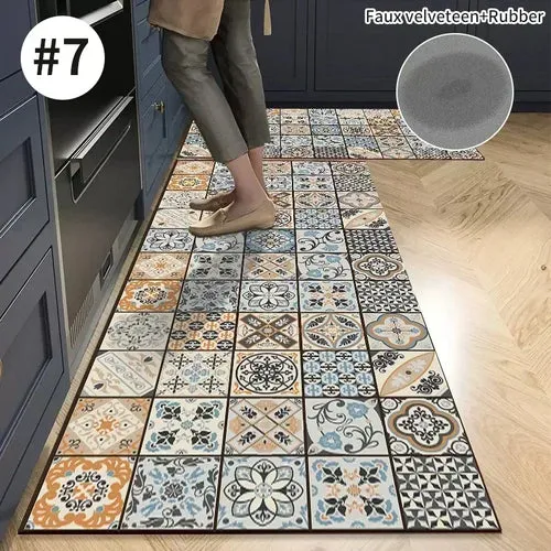 Super Absorbent, Non-slip Kitchen Floor Rug