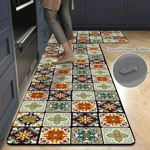 Super Absorbent, Non-slip Kitchen Floor Rug