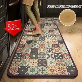 Super Absorbent, Non-slip Kitchen Floor Rug