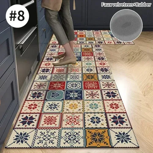 Super Absorbent, Non-slip Kitchen Floor Rug