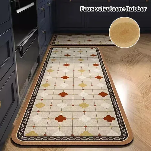 Super Absorbent, Non-slip Kitchen Floor Rug