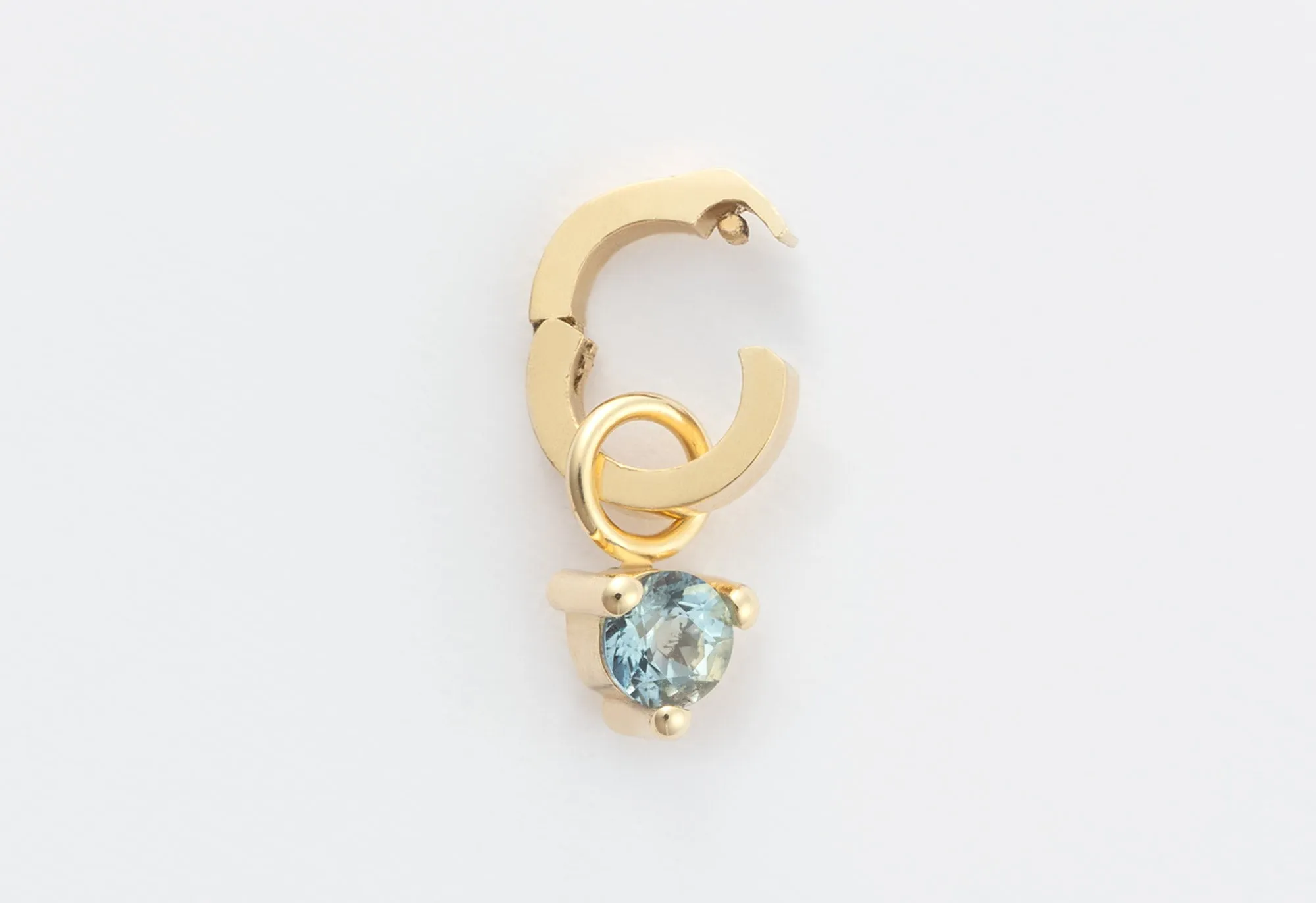 The Aquamarine Birthstone Charm