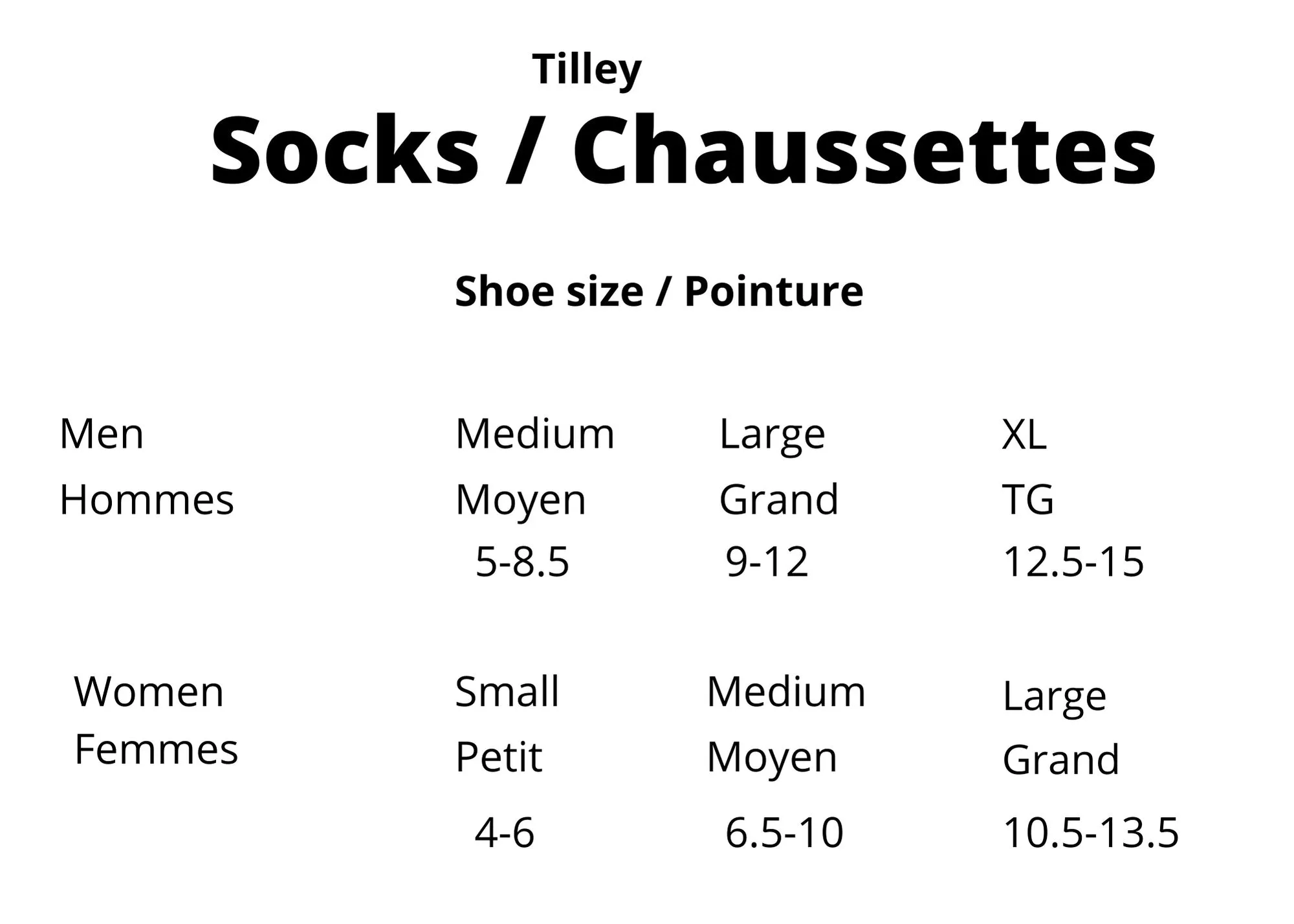 Tilley Unisex Merino Wool Walking Socks