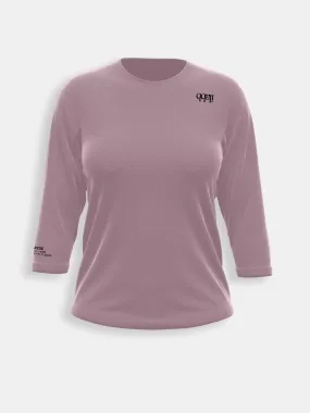 Traverse 3/4 Sleeve Jersey - Rose Dust - Women's