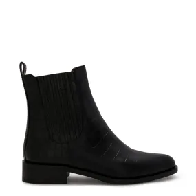 Vendôme Chey croco black calfskin leather chelsea boots