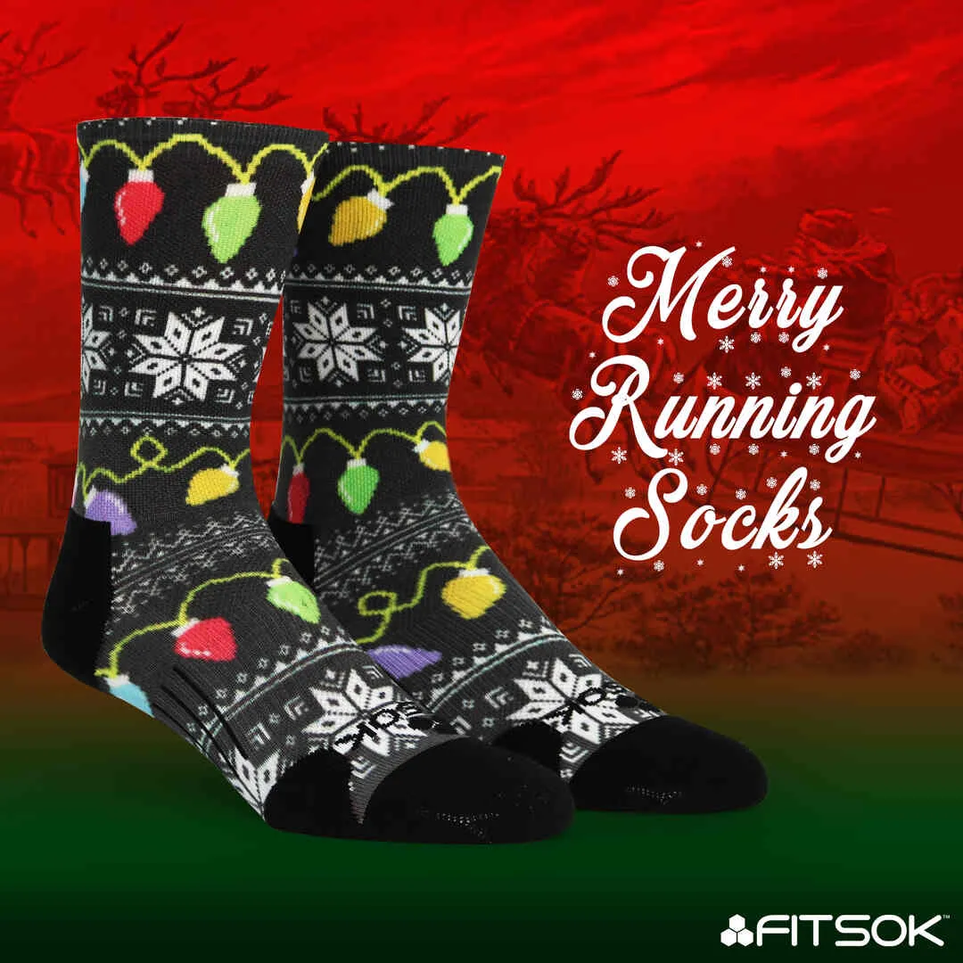 Very Merry Running Socks