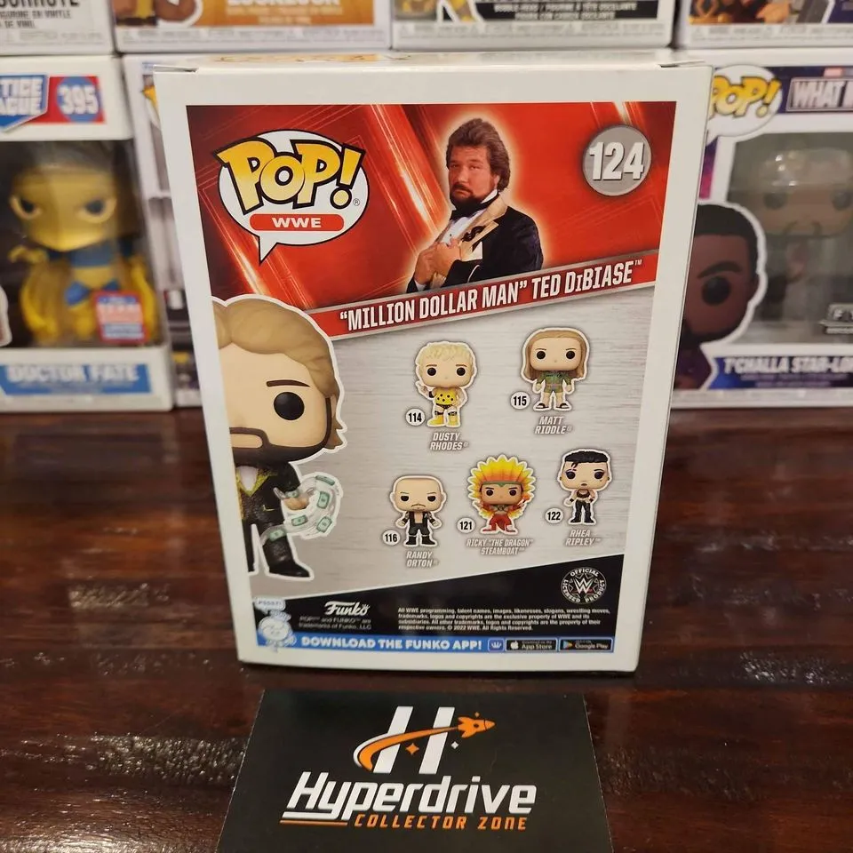 WWE Million Dollar Man Ted DiBiase Funko PoP Diamond Exclusive