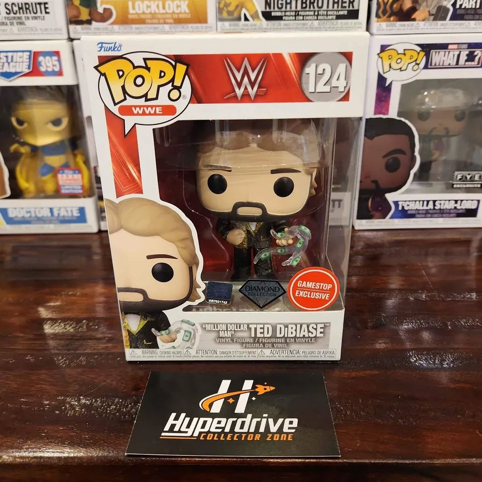 WWE Million Dollar Man Ted DiBiase Funko PoP Diamond Exclusive